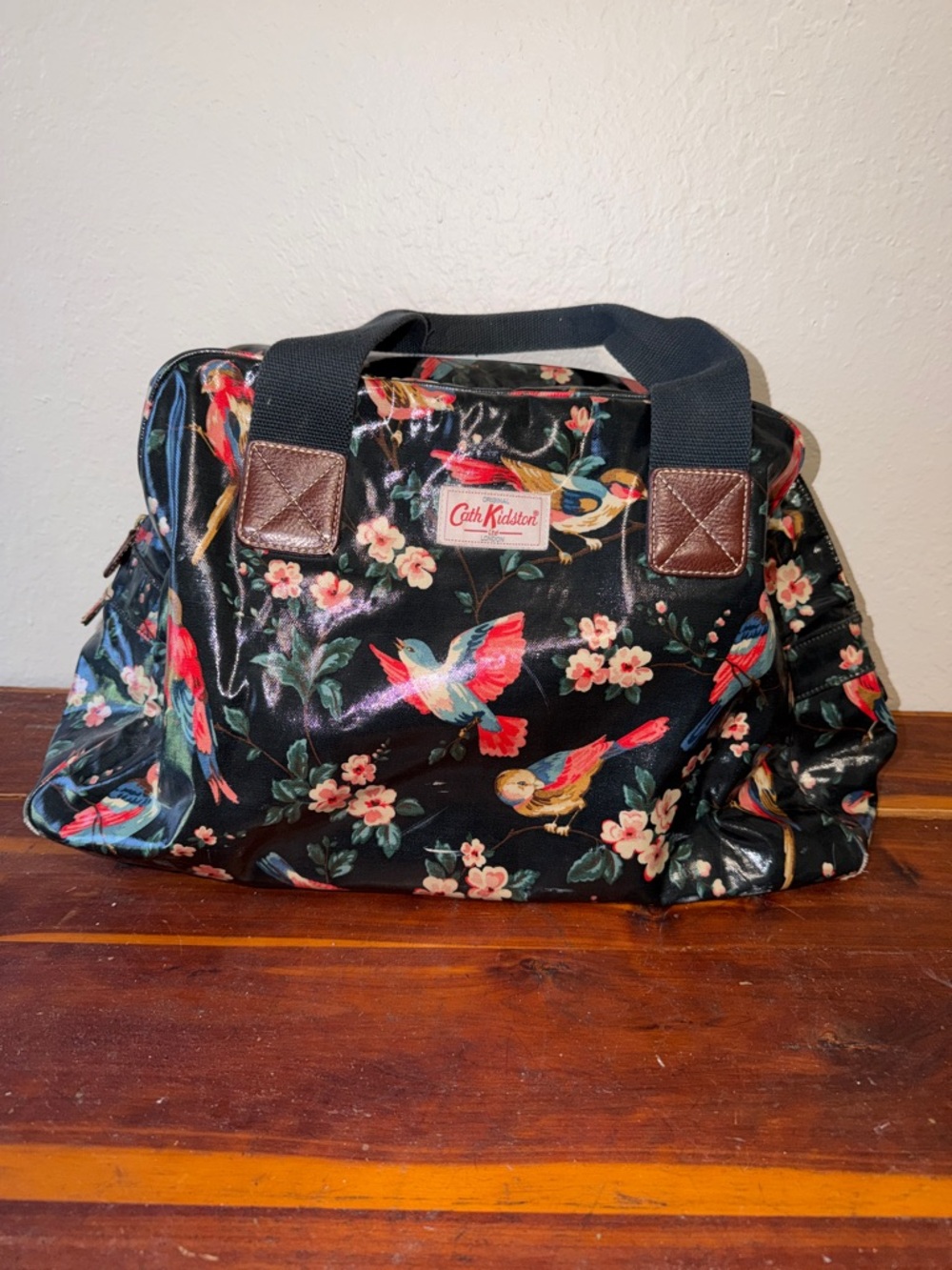 Cath Kidston weekend bag bird and floral design